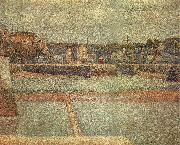 Georges Seurat The Reflux of Port en bessin oil painting on canvas